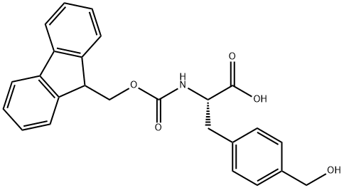 FMOC-L-PHE(4-CH2-OH) Structural