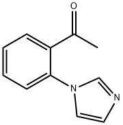 1-[2-(1H-IMIDAZOL-1-YL)PHENYL]ETHANONE Structural