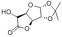 D-Glucurono-6,3-lactone acetonide Structural