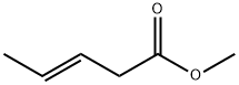 Methyl (E)-3-pentenoate Structural