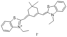 3,3'-DIETHYL-9,11,9',11'-BIS(B,B-DIMETHYLTRIMETHYLENE)-THIAPENTACARBOCYANINE IODIDE