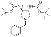 (R,R)-N-BENZYL-3,4-TRANS-(N-BOC)-DIAMINOPYRROLIDINE