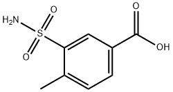 4-METHYL-3-SULFAMOYLBENZOIC ACID Structural