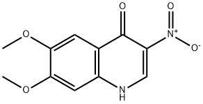 6,7-DIMETHOXY-4-HYDROXY-3-NITROQUINOLINE
 Structural