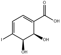 (2R,3R)-1-CARBOXY-4-IODO-2,3-DIHYDROXYCYCLOHEXA-4,6-DIENE, 95 Structural