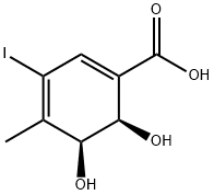 (2R,3S)-1-CARBOXY-5-IODO-4-METHYL-2,3-DIHYDROXYCYCLOHEXA-4,6-DIENE