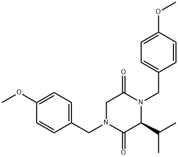 (R)-N,N'-Bis(p-methoxybenzyl)-3-isopropyl-piperazine-2,5-dione