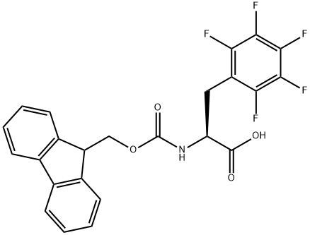 FMOC-L-PENTAFLUOROPHENYLALANINE Structural