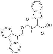 FMOC-D-IGL-OH Structural