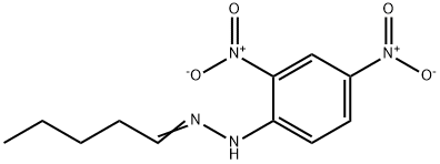 N-VALERALDEHYDE 2,4-DINITROPHENYLHYDRAZONE Structural