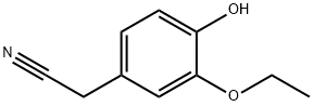 3-ETHOXY-4-HYDROXYPHENYLACETONITRILE Structural