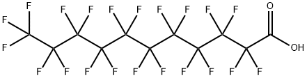 Perfluoroundecanoic acid Structural