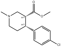 (3S,4S)-Methyl 4-(4-chlorophenyl)-1-methylpiperidine-3-carboxylate