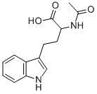 N-Acetyl-D,L-homotryptophan Structural