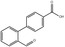 2'-FORMYL-BIPHENYL-4-CARBOXYLIC ACID Structural