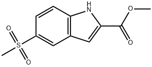 METHYL 5-(METHYLSULFONYL)-1H-INDOLE-2-CARBOXYLATE