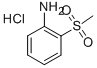 2-METHYLSULPHONYLANILINE HYDROCHLORIDE, 95