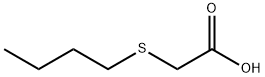 (butylthio)acetic acid Structural