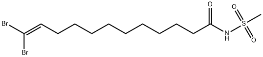 12,12-DIBROMO-N-(METHYLSULFONYL)-11-DODECENAMIDE