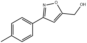 (3-P-TOLYL-ISOXAZOL-5-YL)-METHANOL Structural