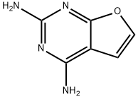 Furo[2,3-d]pyrimidine-2,4-diamine (9CI) Structural