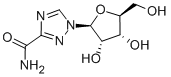 1-[(2S,3S,4S,5S)-3,4-dihydroxy-5-(hydroxymethyl)oxolan-2-yl]-1,2,4-triazole-3-carboxamide Structural