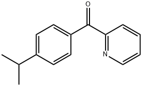 2-(4-ISOPROPYLBENZOYL)PYRIDINE Structural