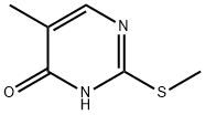 4(3H)-Pyrimidinone, 5-methyl-2-(methylthio)- Structural