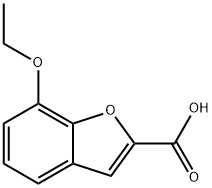 7-ETHOXYBENZOFURAN-2-CARBOXYLIC ACID Structural