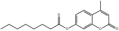 4-METHYLUMBELLIFERYL CAPRYLATE Structural