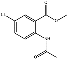 METHYL 2-ACETAMIDO-5-CHLOROBENZOATE Structural