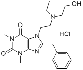 bamifylline hydrochloride Structural