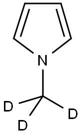 N-METHYL-D3-PYRROLE Structural