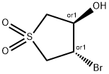 Trans-4-bromo-1,1-dioxo-tetrahydrothiphen-3-ol Structural