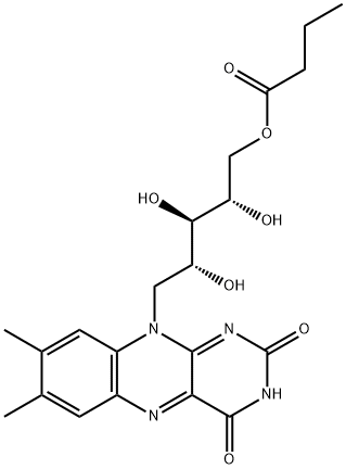 riboflavin-5'-monobutyrate Structural