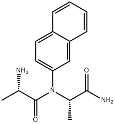 H-ALA-ALA-BETA-NA TFA Structural