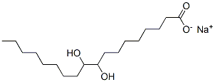 sodium 9,10-dihydroxystearate  Structural