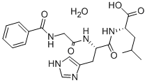 HIPPURYL-HIS-LEU FREE BASE Structural