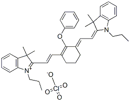 IR-768 PERCHLORATE Structural