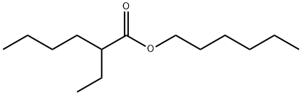 hexyl 2-ethylhexanoate Structural