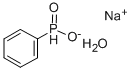 phenylphosphinic acid sodium salt hydrate Structural