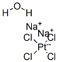 SODIUM TETRACHLOROPLATINATE(II) HYDRATE Structural