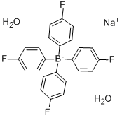 SODIUM TETRAKIS(4-FLUOROPHENYL)BORATE Structural