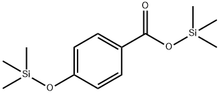 4-[(TRIMETHYLSILYL)OXY]-BENZOIC ACID TRIMETHYLSILYL ESTER Structural