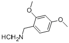 2,4-Dimethoxybenzylamine hydrochloride Structural