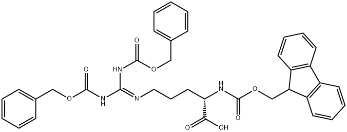 FMOC-ARG(Z)2-OH Structural