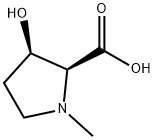 L-Proline, 3-hydroxy-1-methyl-, (3R)- (9CI) Structural