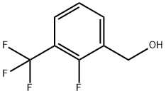 2-FLUORO-3-(TRIFLUOROMETHYL)BENZYL ALCOHOL Structural