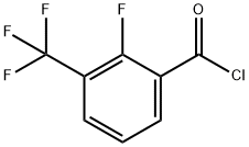 2-FLUORO-3-(TRIFLUOROMETHYL)BENZOYL CHLORIDE Structural