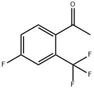 4'-Fluoro-2'-(trifluoromethyl)acetophenone Structural